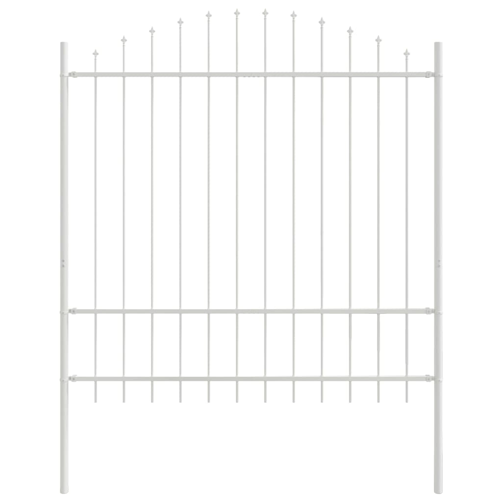 Zahradní Plot Woerden 2 Ks 170 X 215 Cm Práškově Lakovaná Ocel