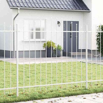 Zahradní Plot Woerden 3 Ks 170 X 190 Cm Práškově Lakovaná Ocel