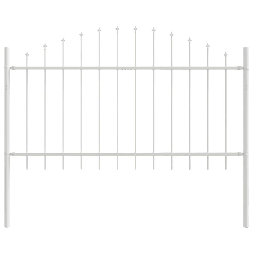 Zahradní Plot Woerden 4 Ks 170 X 140 Cm Práškově Lakovaná Ocel