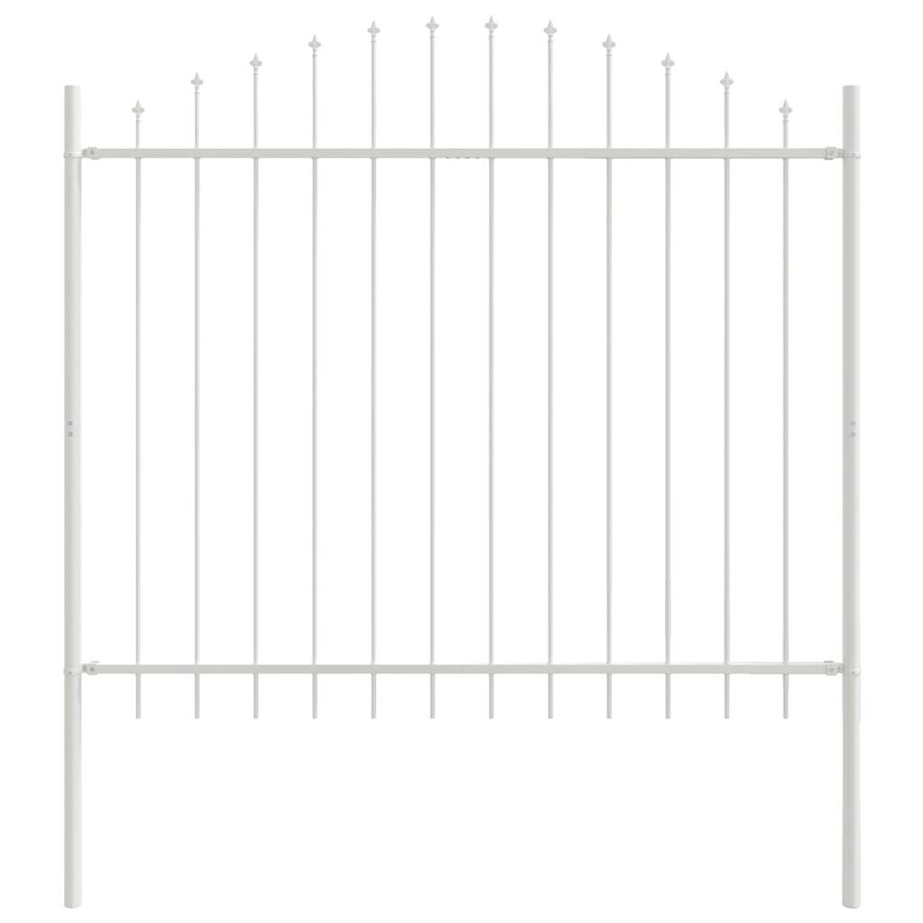 Zahradní Plot Woerden 6 Ks 170 X 165 Cm Práškově Lakovaná Ocel
