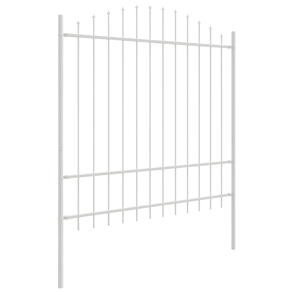 Zahradní Plot Woerden 6 Ks 170 X 215 Cm Práškově Lakovaná Ocel