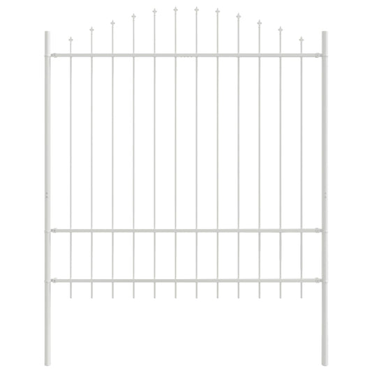 Zahradní Plot Woerden 7 Ks 170 X 215 Cm Práškově Lakovaná Ocel