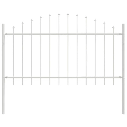 Zahradní Plot Woerden 8 Ks 170 X 140 Cm Práškově Lakovaná Ocel