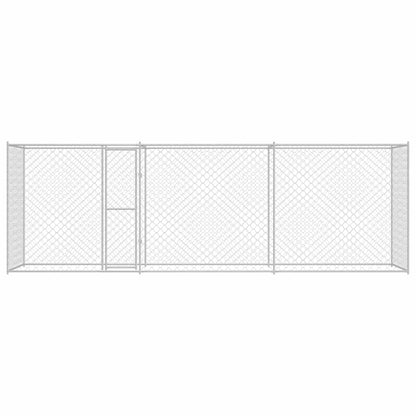 Klec Pro Psa Stříbrná 600 X 200 X 200 Cm Pozinkovaná Ocel