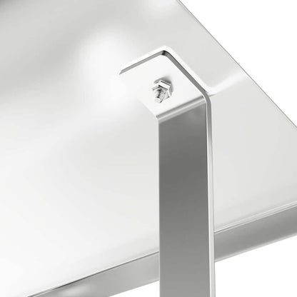 Komínová Digestoř Stříbrná 40 X 40 X 37,5 Cm Nerezová Ocel