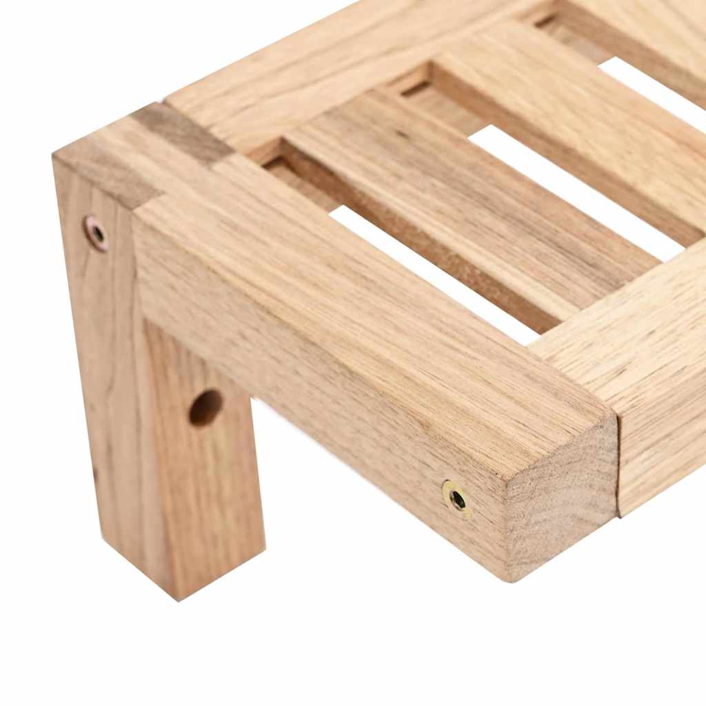 Závěsný Regál Na Zeď Nástěnný Přírodní 62 X 10 X 12,5 Cm