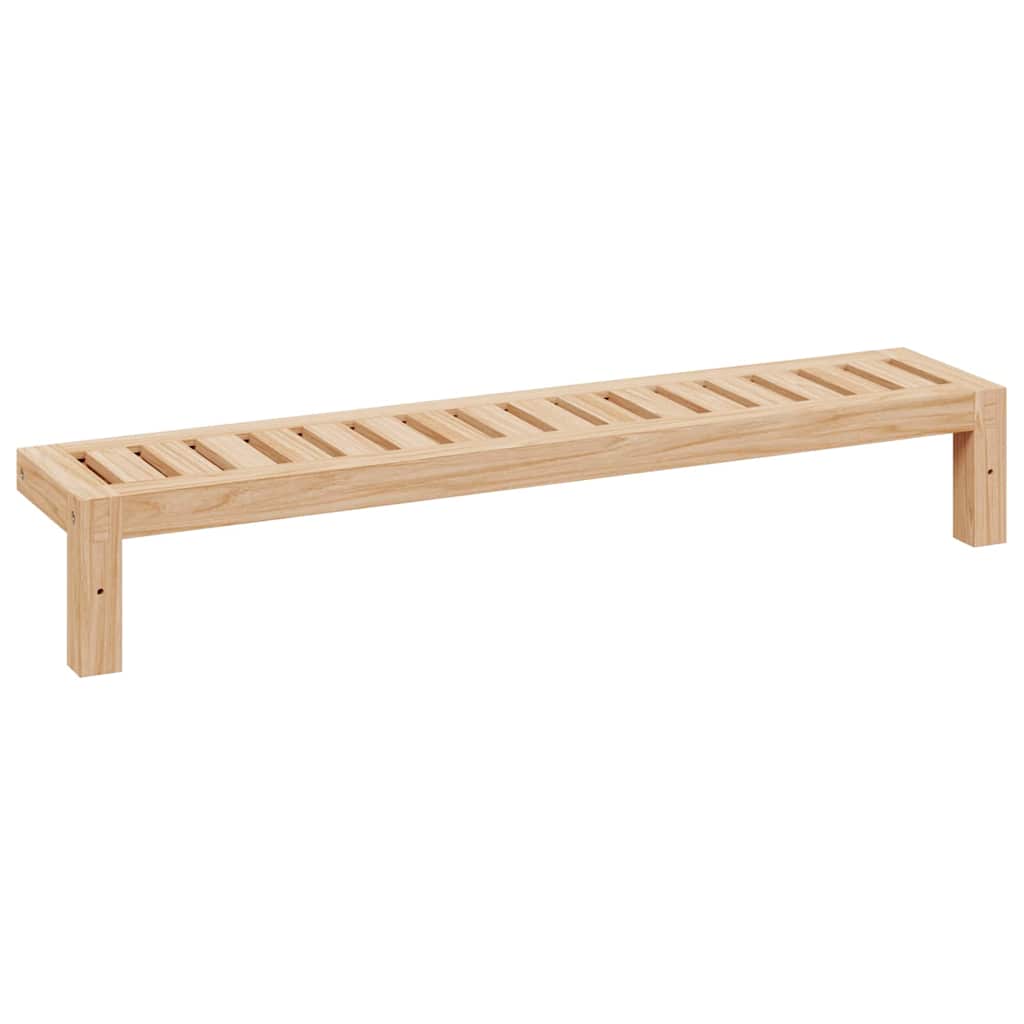Závěsný Regál Na Zeď Nástěnný Přírodní 62 X 10 X 12,5 Cm