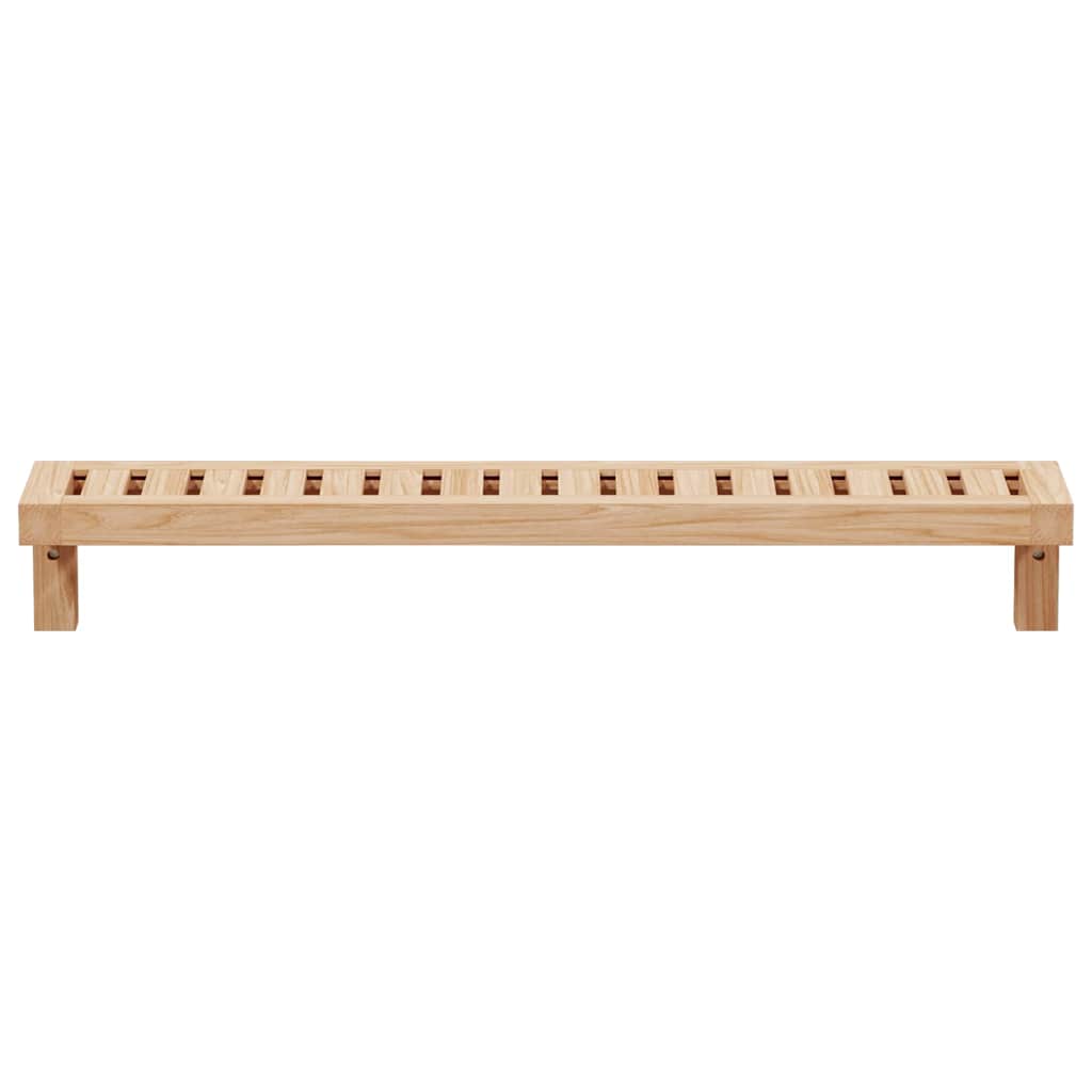Závěsný Regál Na Zeď Nástěnný Přírodní 62 X 10 X 12,5 Cm