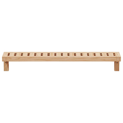 Závěsný Regál Na Zeď Nástěnný Přírodní 62 X 10 X 12,5 Cm