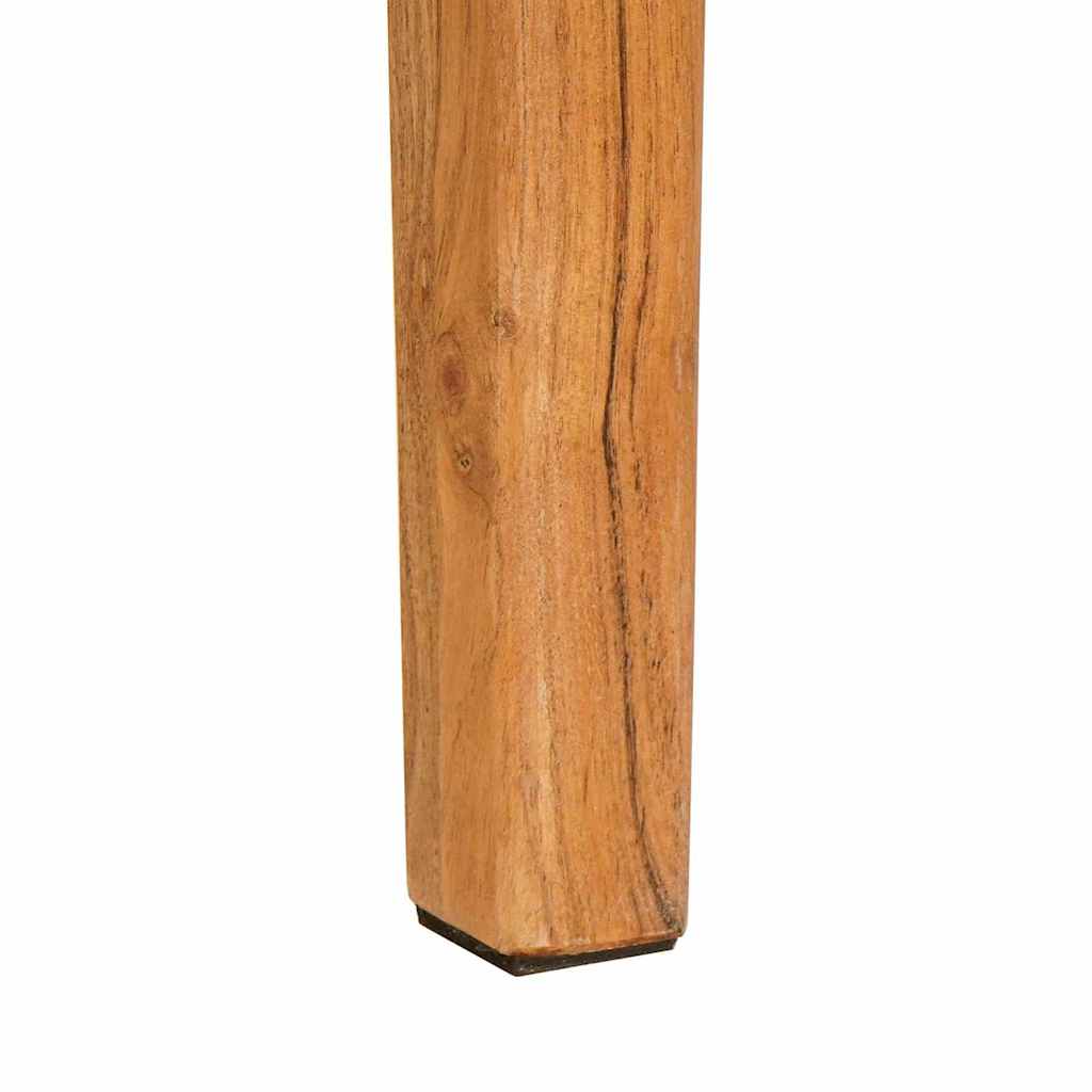 Jídelní Stůl Hnědá 110 X 55 X 76 Cm Masivní Akátové Dřevo