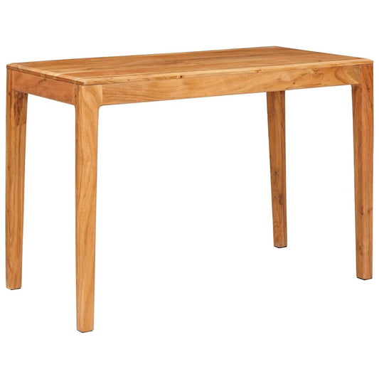 Jídelní Stůl Hnědá 110 X 55 X 76 Cm Masivní Akátové Dřevo