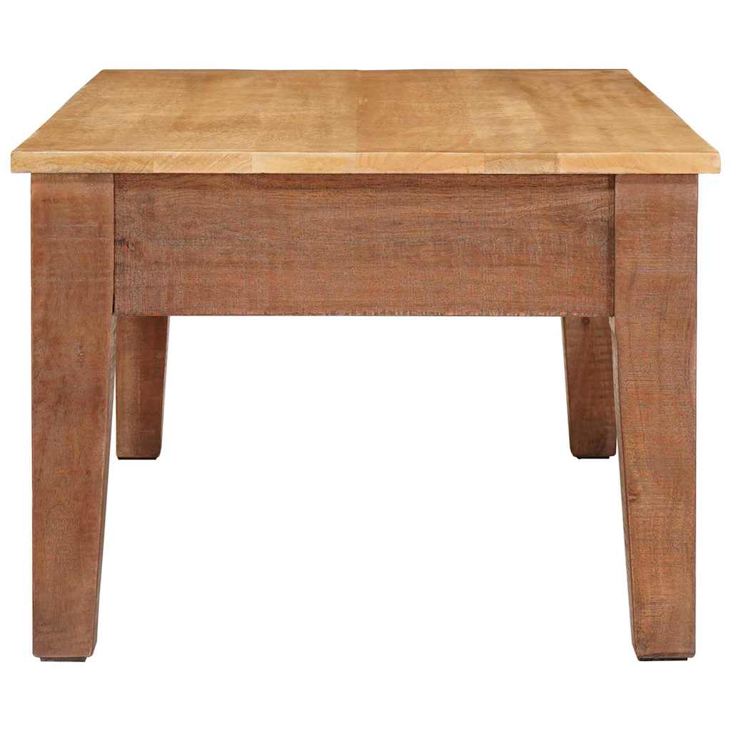 Konferenční Stolek Hnědá 110 X 55 X 40 Cm Masivní Mangové Dřevo