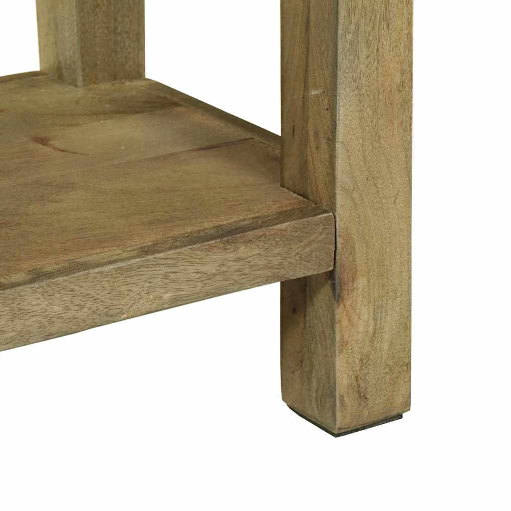 Konzolový Stolek Se Zásuvkou Přirozená Šedá 110 X 30 X 80 Cm