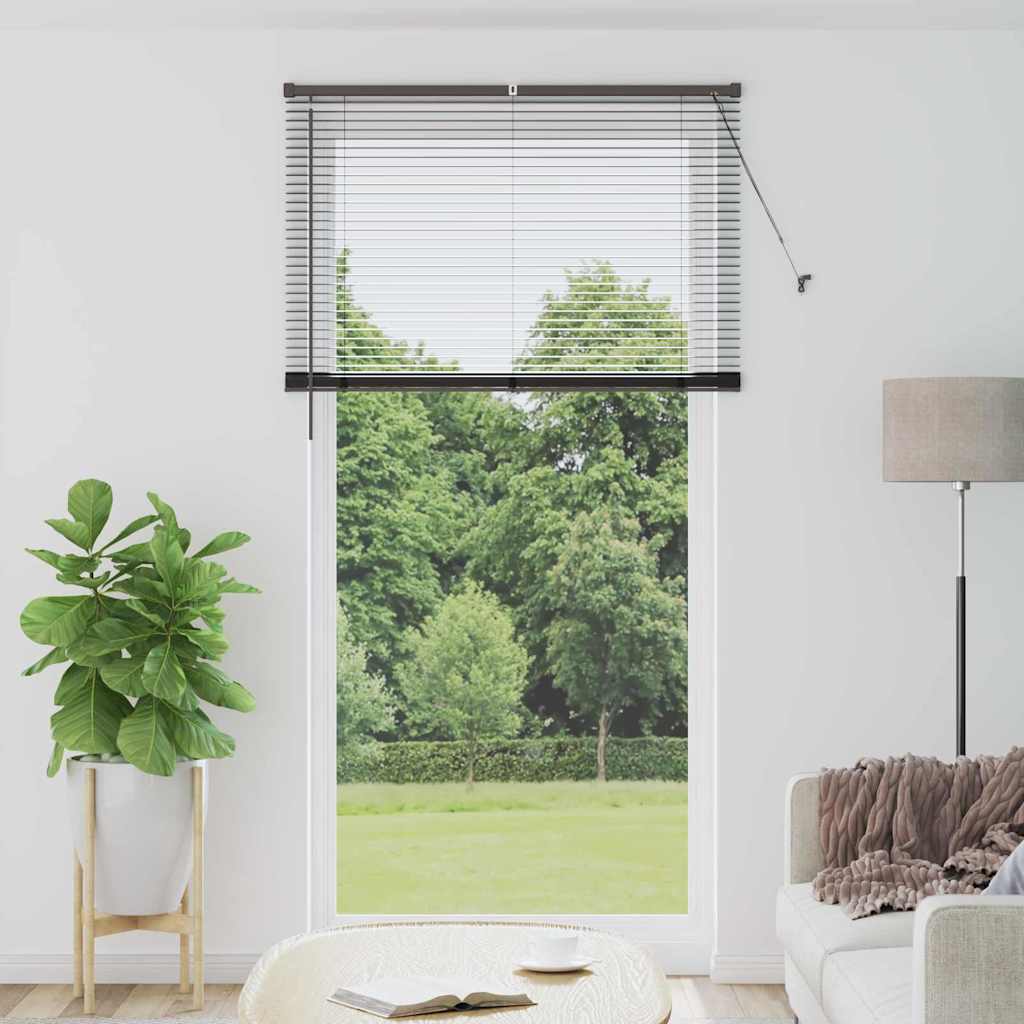 Venet Školní Žaluzie Černá 220 X 120 Cm 25 Mm Hliník