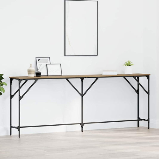 Konzolový Stolek Dub Artisan 200 X 29 X 75 Cm