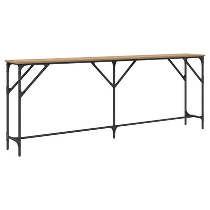 Konzolový Stolek Dub Artisan 200 X 29 X 75 Cm