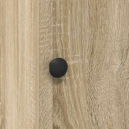 Kuchyňská Skříň Béžová 35 X 50 X 180 Cm Kompozitní Dřevo