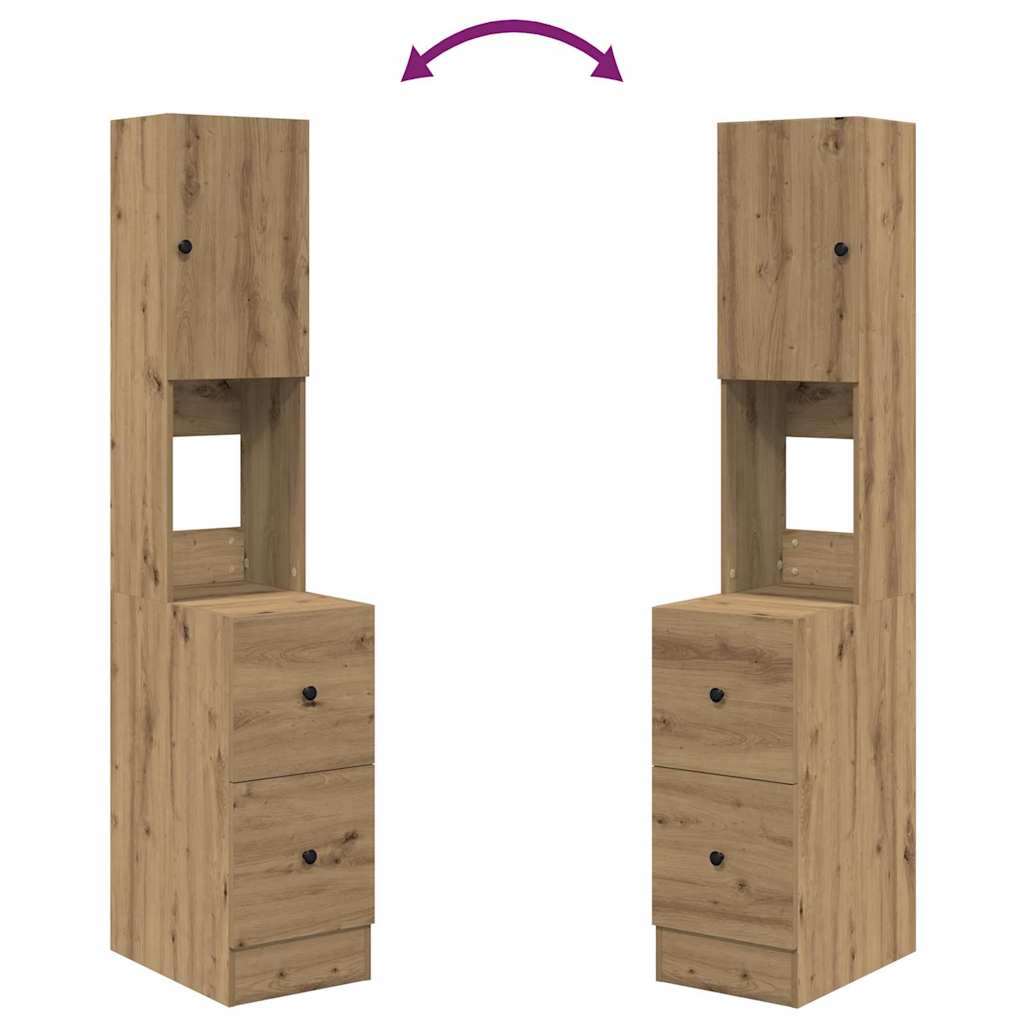 Kuchyňský Bufet Artisanový Dub 32 X 50 X 180 Cm