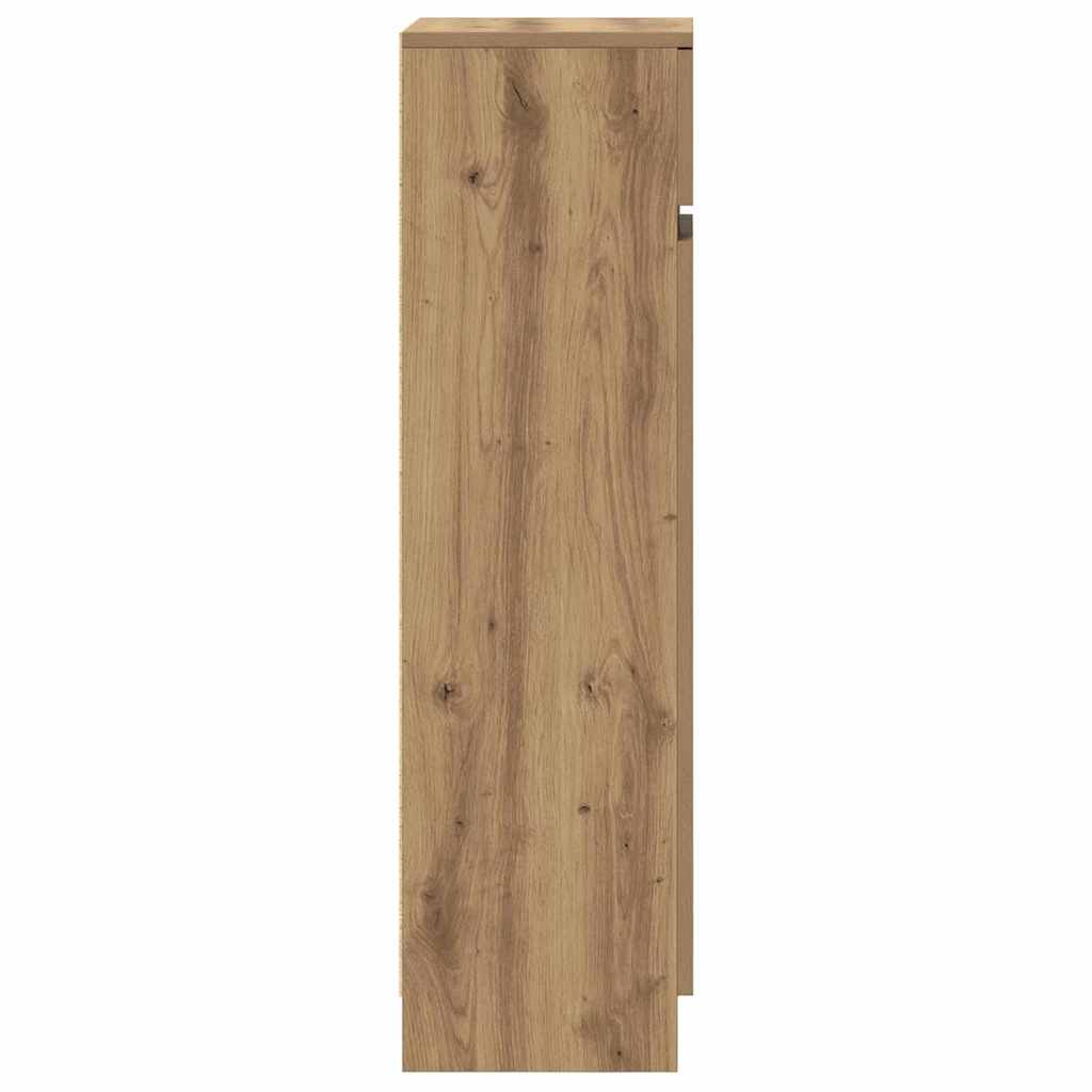 Skříň Na Obuv Se Zásuvkou Artisanový Dub 100,5 X 28 X 100 Cm