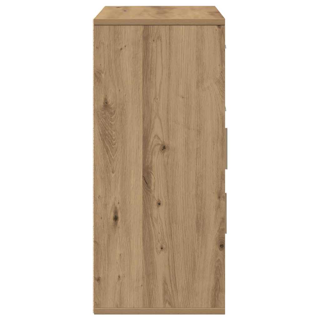 Servírovací Skříň Artisanový Dub 60 X 31 X 70 Cm