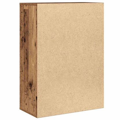 Servírovací Skříň Staré Dřevo 60 X 30 X 84 Cm Kompozitní Dřevo