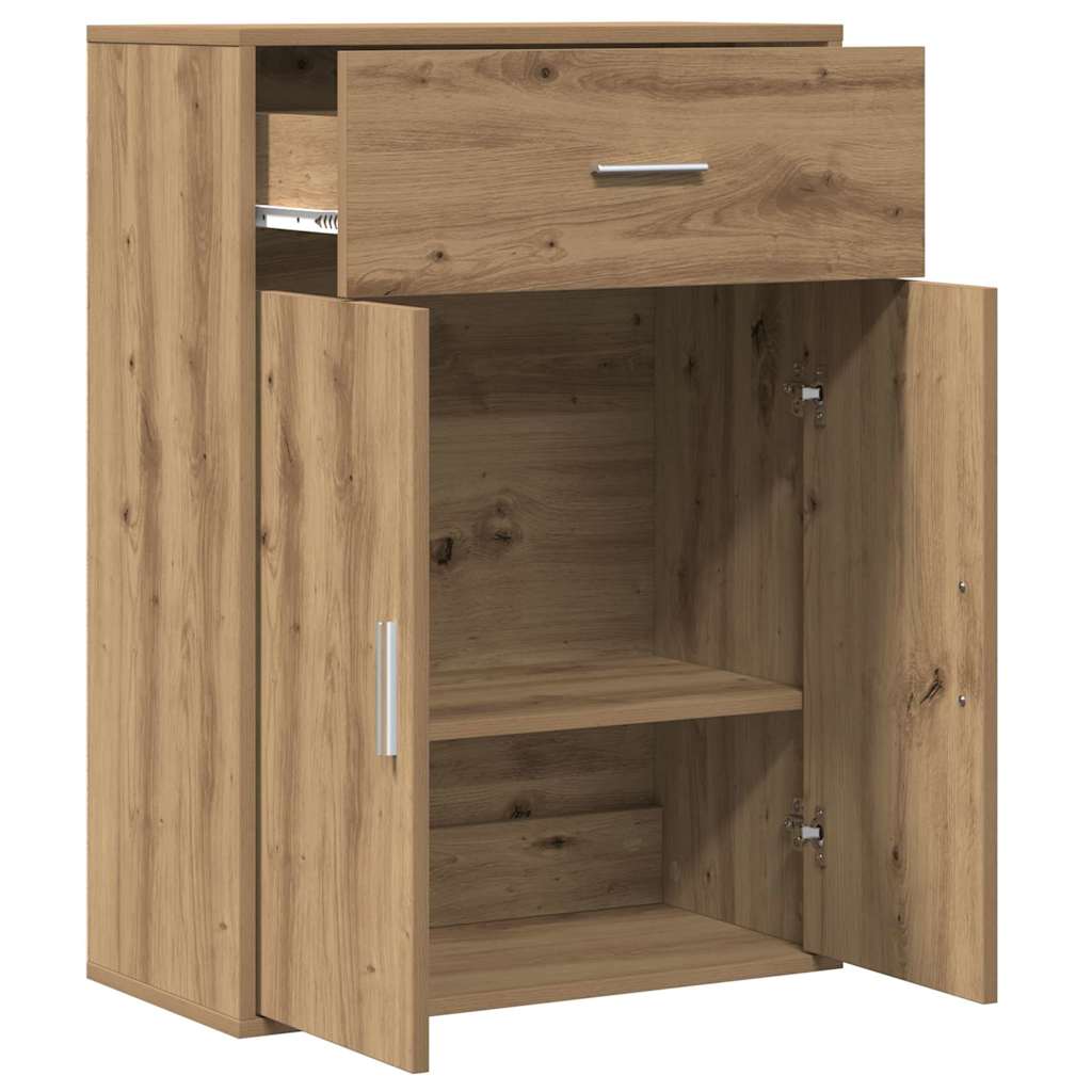 Servírovací Skříň Artisanový Dub 60 X 30 X 84 Cm