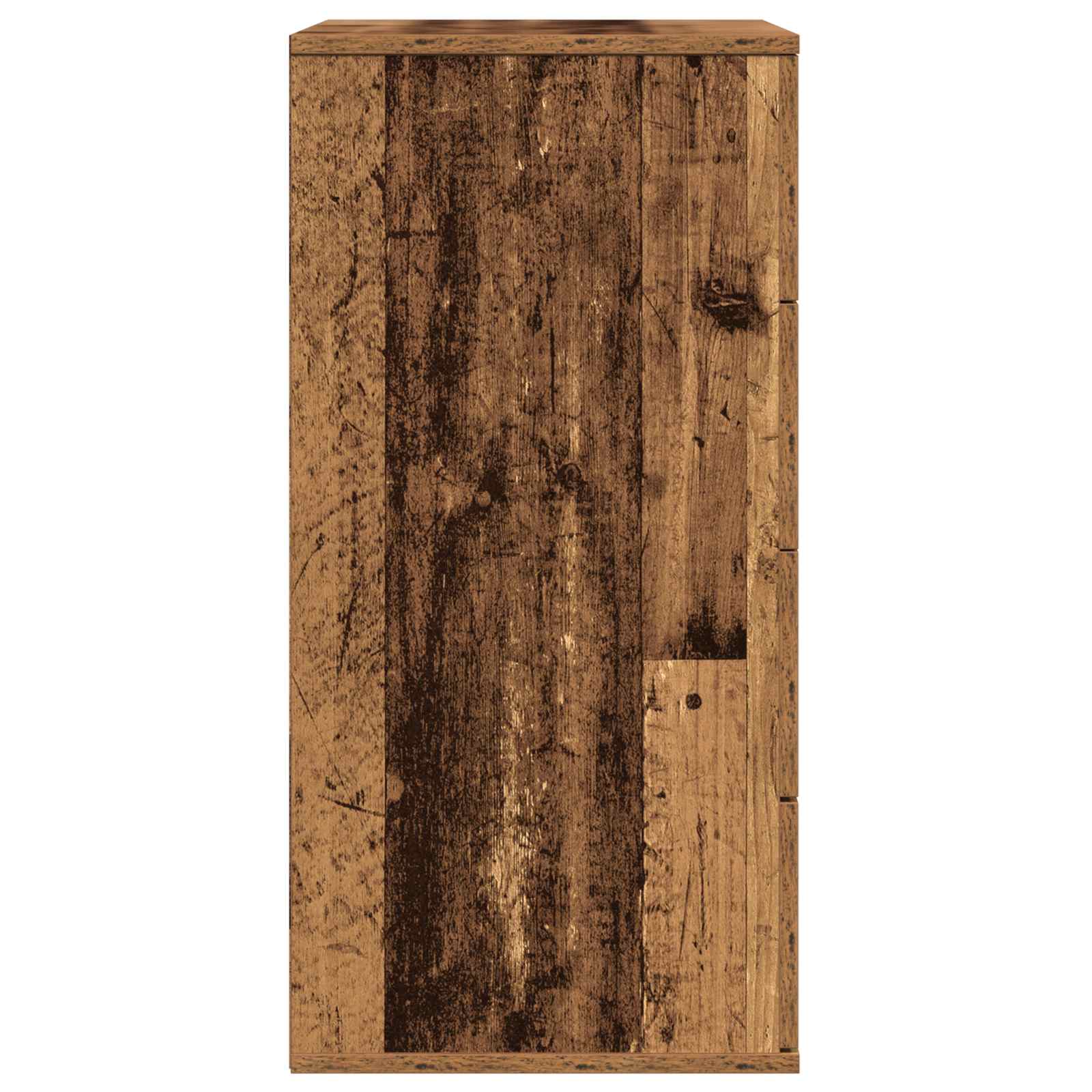Servírovací Skříň Staré Dřevo 60 X 39 X 80 Cm Kompozitní Dřevo