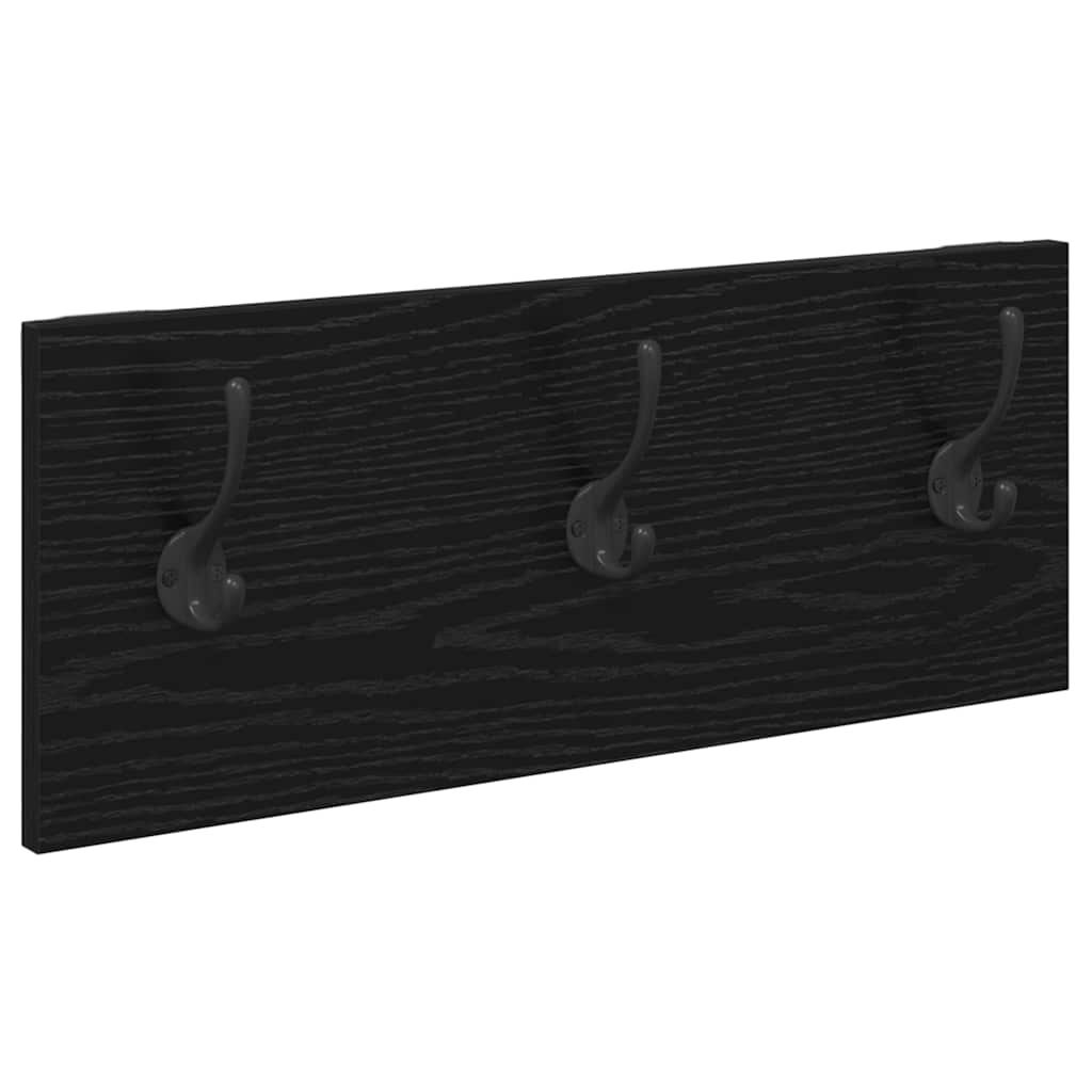 Sestava Nábytku Do Předsíně 4 Pcs Černý Dub 90 X 31 X 46,5 Cm
