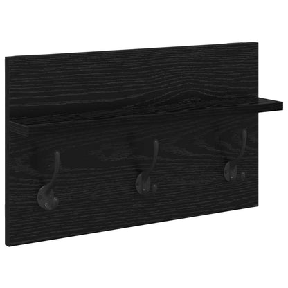 Sestava Nábytku Do Předsíně 4 Pcs Černý Dub 90 X 31 X 46,5 Cm