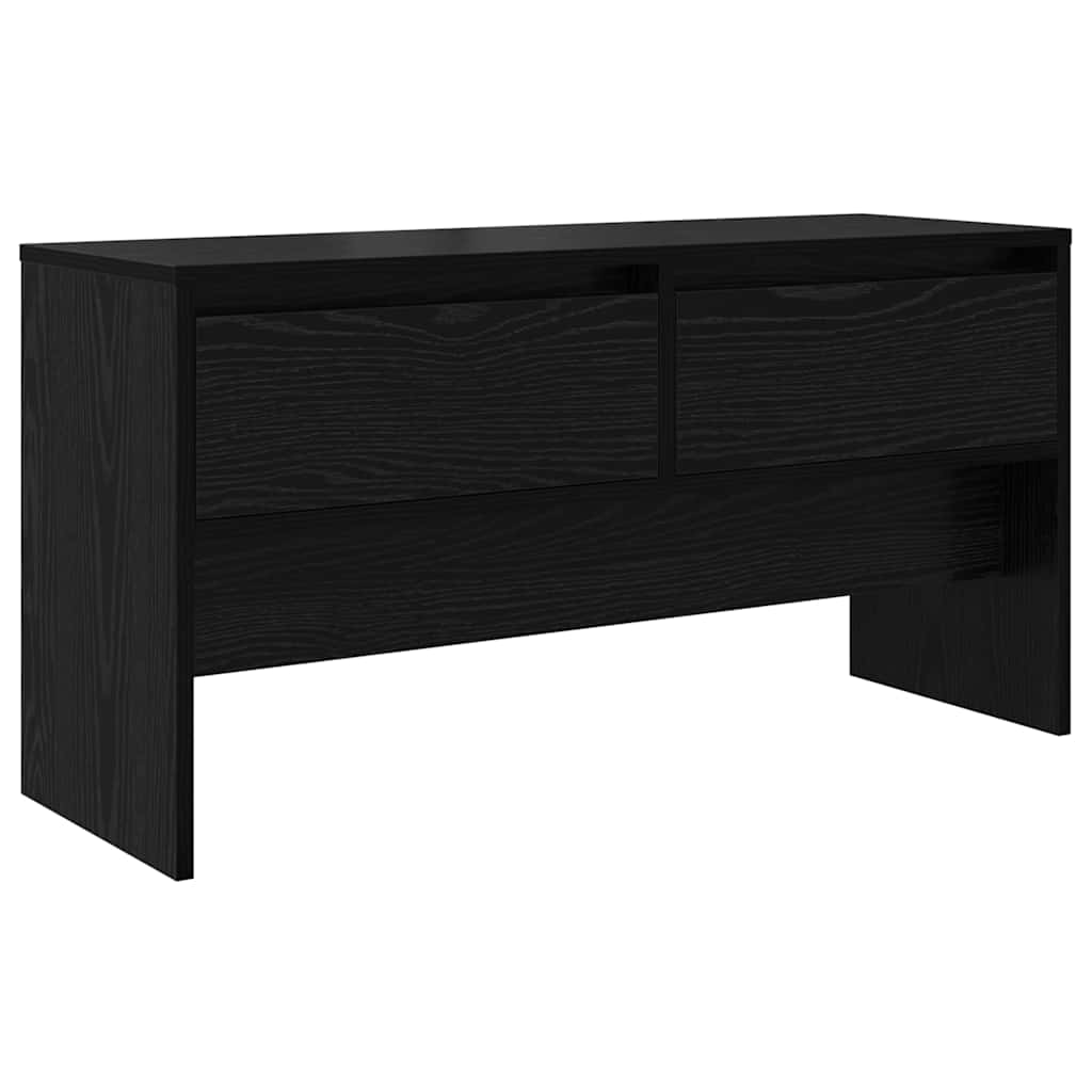 Sestava Nábytku Do Předsíně 4 Pcs Černý Dub 90 X 31 X 46,5 Cm
