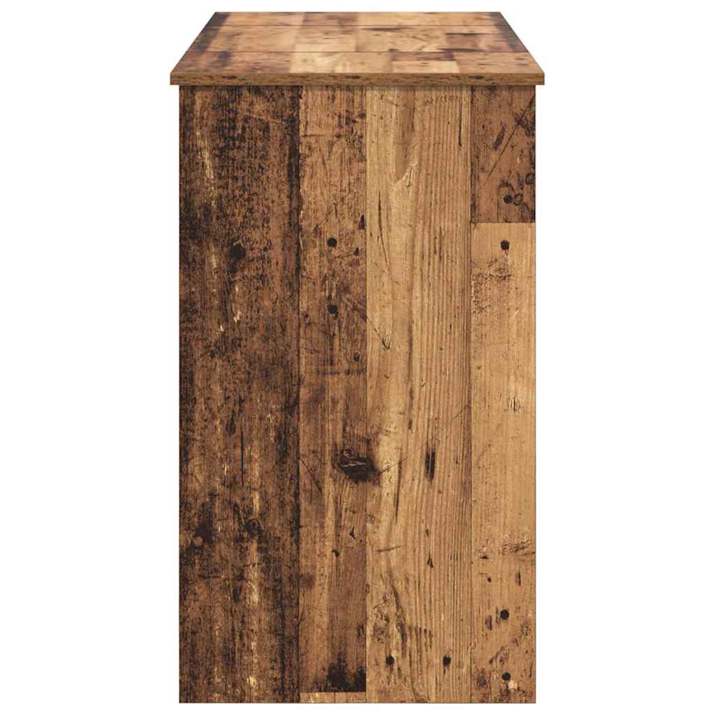 Kosmetický Stolek Se Zásuvkou Staré Dřevo 100 X 45 X 76 Cm