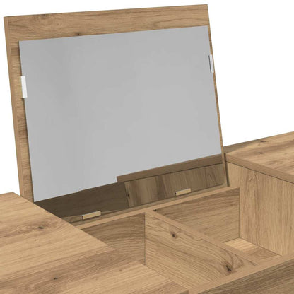 Kosmetický Stolek Artisanový Dub 100 X 45 X 76 Cm