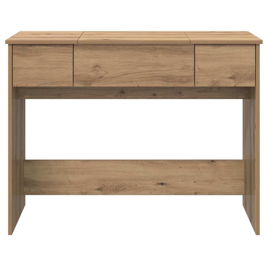 Kosmetický Stolek Artisanový Dub 100 X 45 X 76 Cm