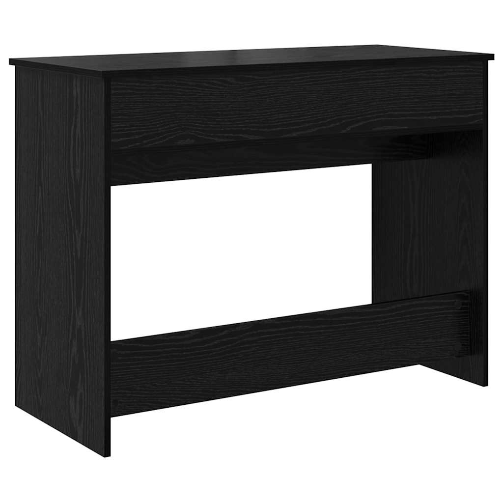 Kosmetický Stolek Se Zásuvkou Černý Dub 100 X 45 X 76 Cm