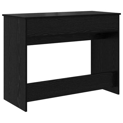 Kosmetický Stolek Se Zásuvkou Černý Dub 100 X 45 X 76 Cm