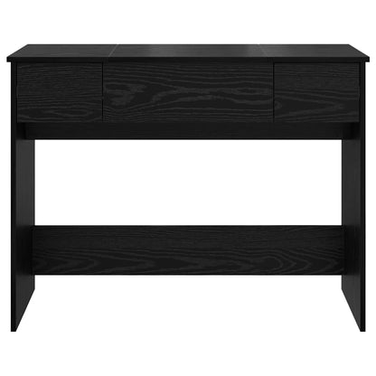 Kosmetický Stolek Se Zásuvkou Černý Dub 100 X 45 X 76 Cm