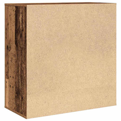 Servírovací Skříň Staré Dřevo 78 X 38 X 80 Cm Kompozitní Dřevo