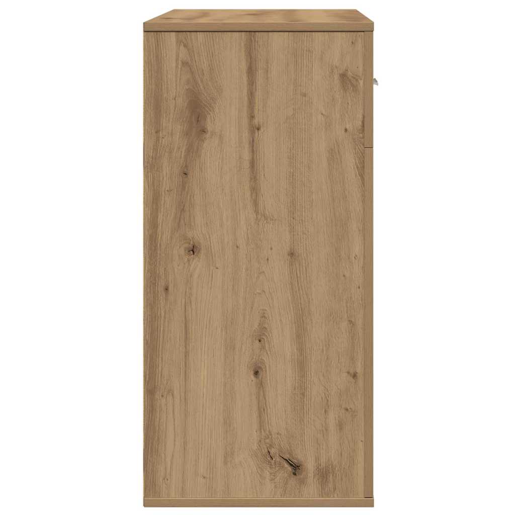 Servírovací Skříň Artisanový Dub 78 X 38 X 80 Cm