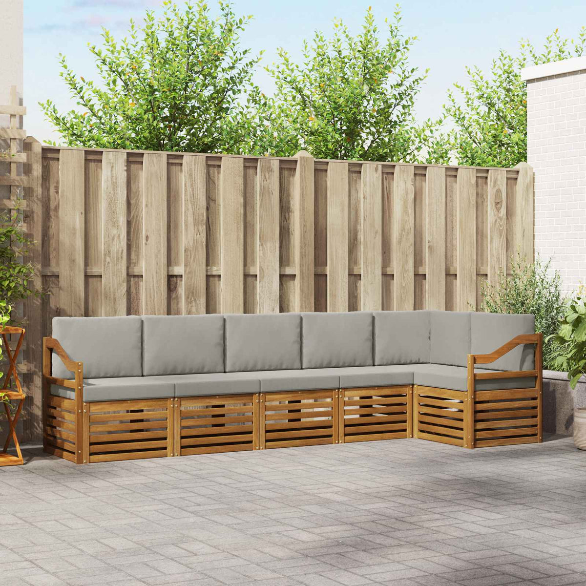 Venkovní Pohovková Souprava 6 Ks Polyester