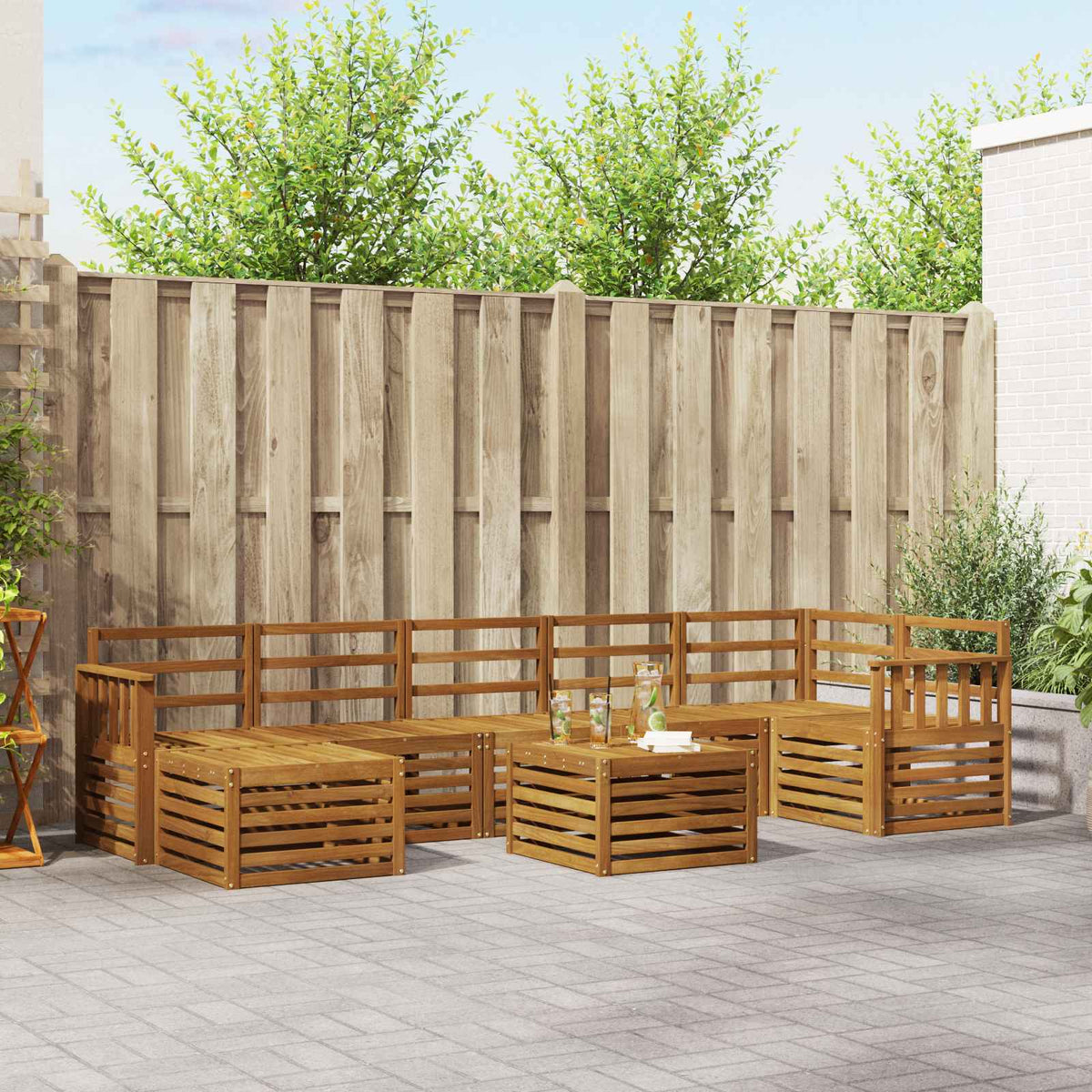 Venkovní Pohovková Souprava 8 Ks