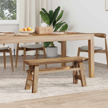 Lavice Přírodní 100 X 29 X 43,5 Cm Pevné Teakové Dřevo