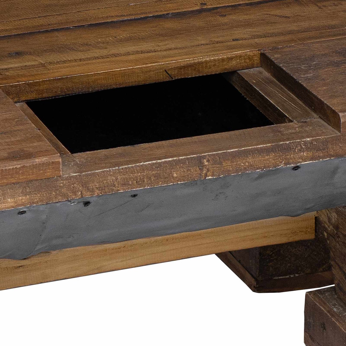 Konferenční Stolek Přírodní 90 X 50 X 35 Cm Dřevo