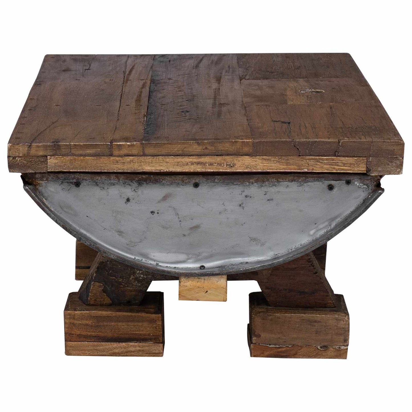 Konferenční Stolek Přírodní 90 X 50 X 35 Cm Dřevo