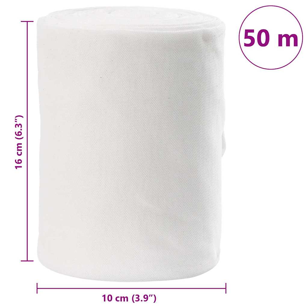 Odtoková Trubka Bílá 16 X 5000 Cm Textil