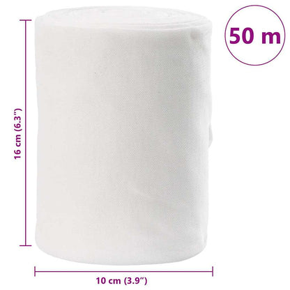 Odtoková Trubka Bílá 16 X 5000 Cm Textil