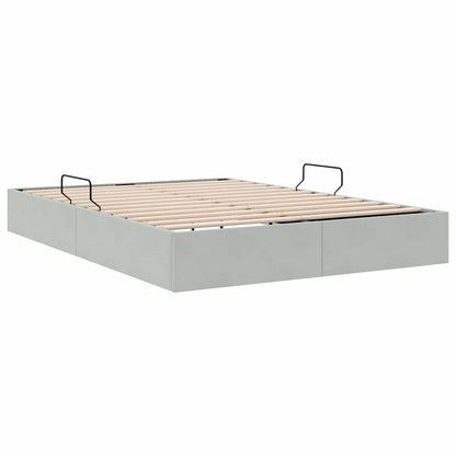 Postel S Úložným Prostorem 153 X 203 Cm Samet