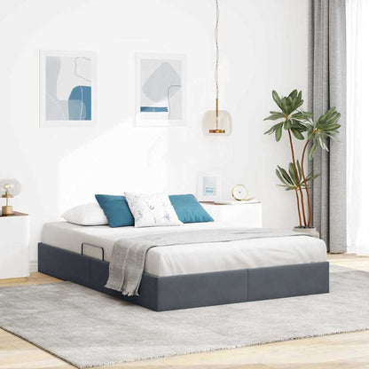 Postel S Úložným Prostorem 153 X 203 Cm Samet