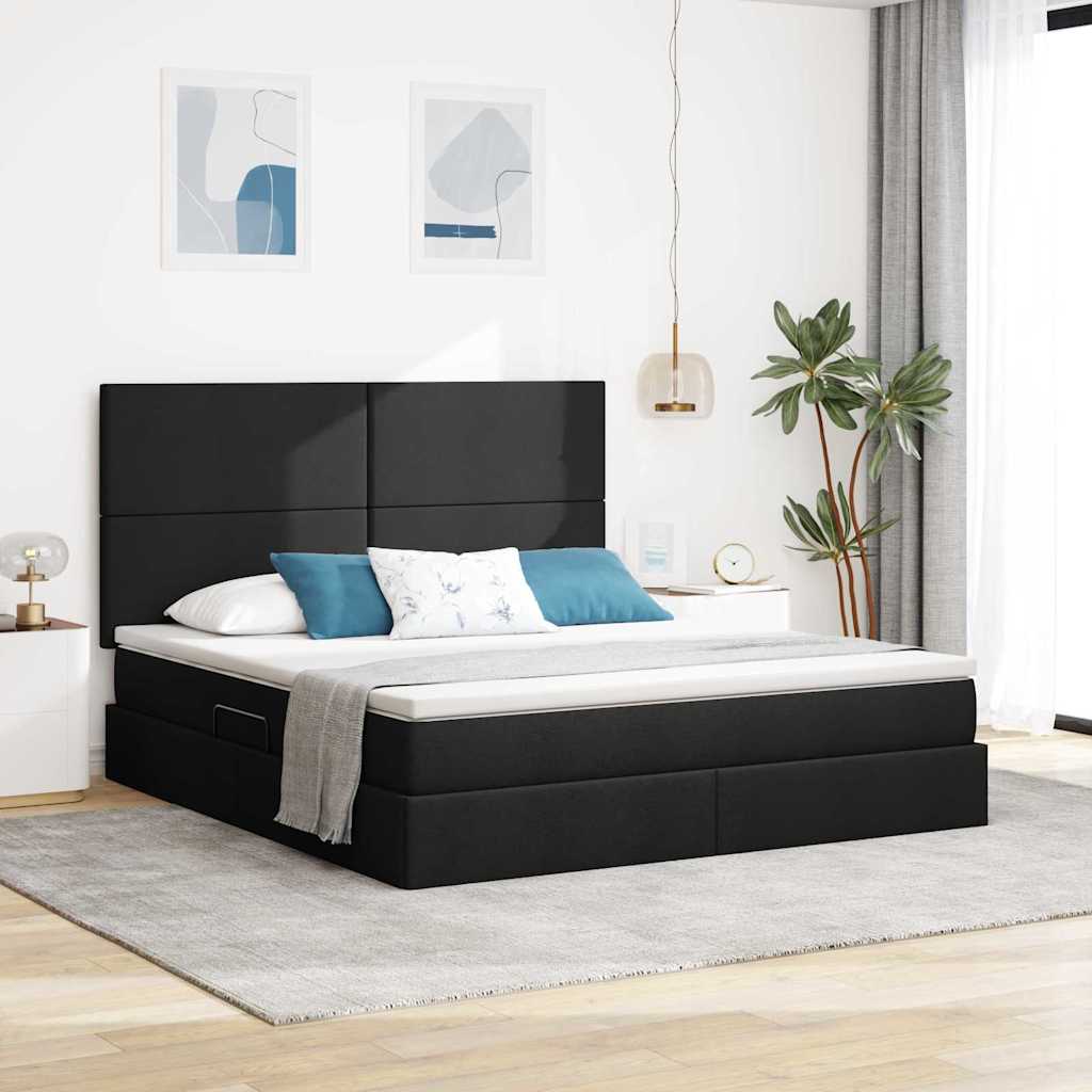 Postel S Úložným Prostorem A Matrací Textil
