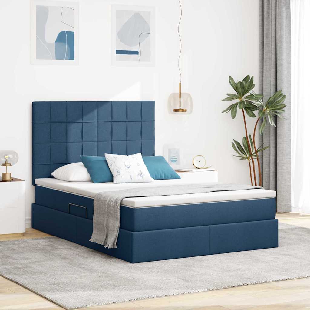 Postel S Úložným Prostorem A Matrací Textil