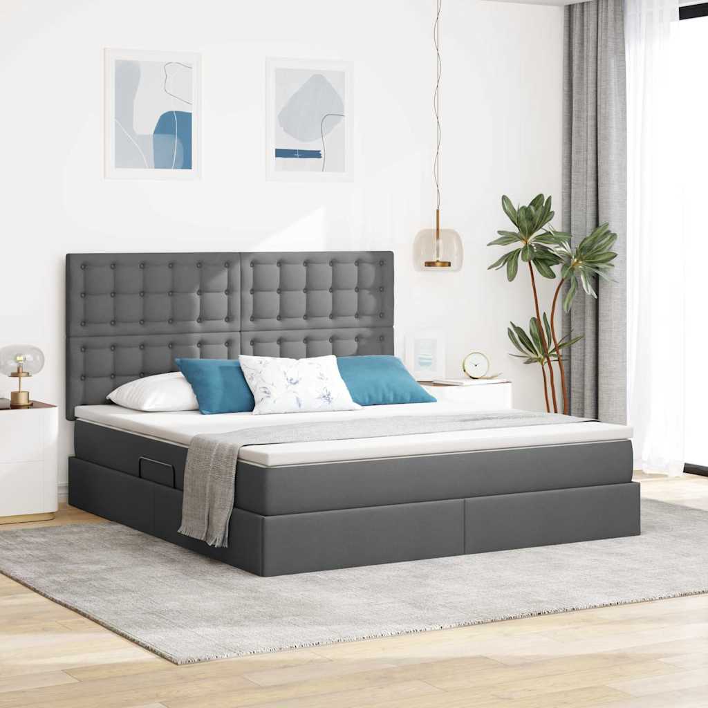 Postel S Úložným Prostorem A Matrací Textil